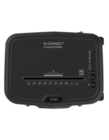Destructora de documentos q-connect capacidad...