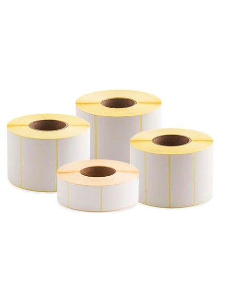 Etiqueta adhesiva permanente q-connect kf18531 compatible dymo 11352 tamaño 54x25 mm caja con 500 etiquetas