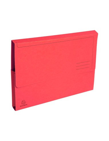 Subcarpeta cartulina con bolsa exacompta din a4...