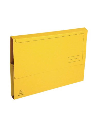 Subcarpeta cartulina con bolsa exacompta din a4...