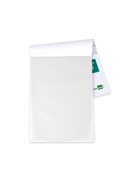 Bloc papel vegetal liderpapel encolado 50 hojas 297x420 mm 90 g
