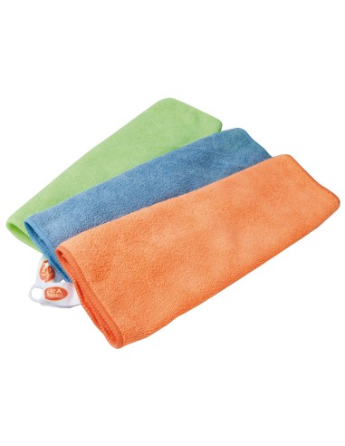 Bayeta microfibra pack de 3 unidades