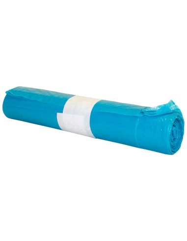 Bolsa basura industrial azul 85x105cm galga 110...