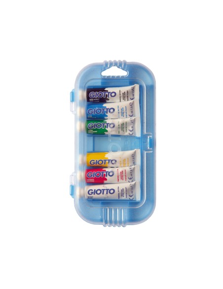 Tempera giotto 7,5 ml estuche 6 colores surtidos