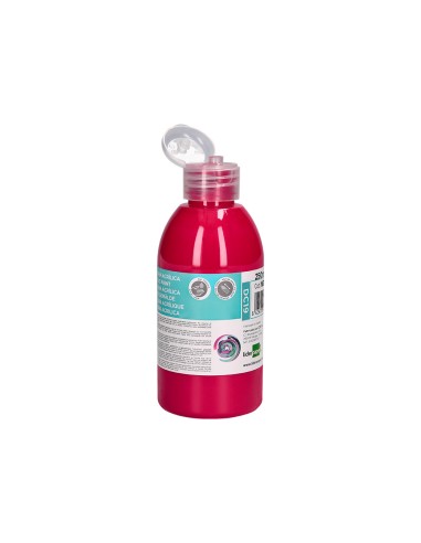 Pintura acrilica liderpapel bote de 250 ml magenta