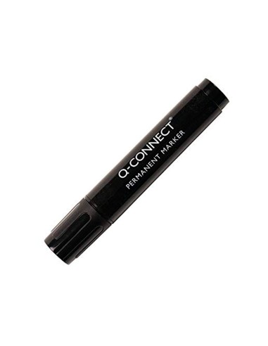 Rotulador q-connect marcador permanente negro...