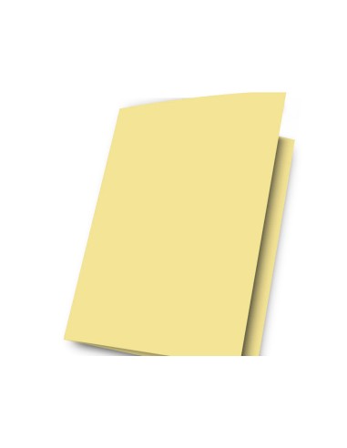 Subcarpeta cartulina gio folio amarillo pastel...