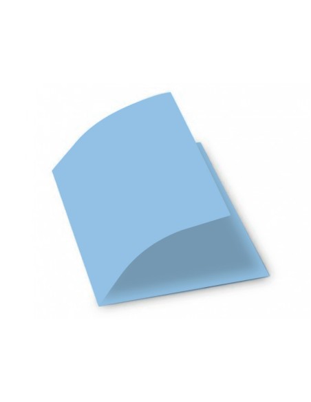 Subcarpeta cartulina gio folio celeste pastel 180 g/m2