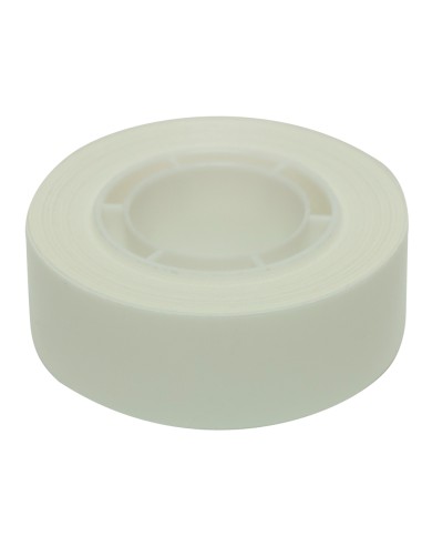Cinta adhesiva apli 33 m x 19 mm color blanco