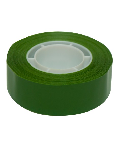 Cinta adhesiva apli 33 m x 19 mm color verde