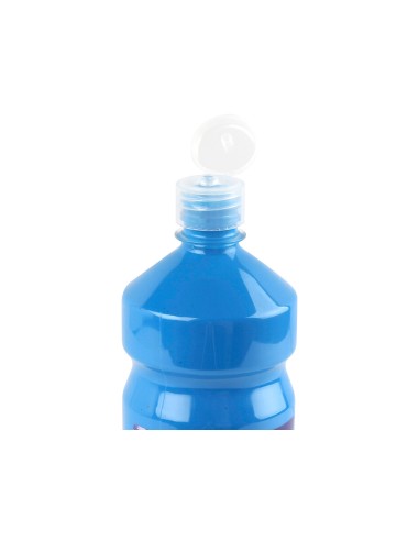 Tempera liquida liderpapel escolar 1000 ml azul