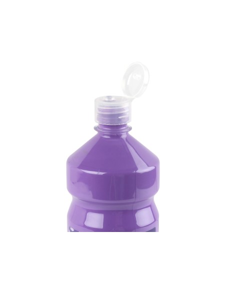 Tempera liquida liderpapel escolar 1000 ml lila