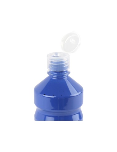 Tempera liquida liderpapel escolar 500 ml azul...