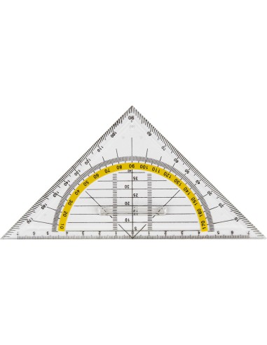 Escuadra liderpapel geometria 16 cm plastico...