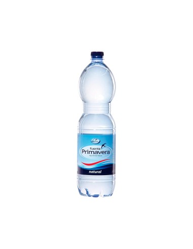 Agua mineral natural fuente primavera botella...