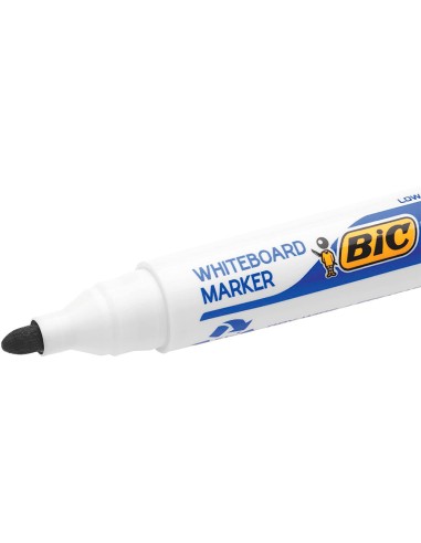 Rotulador bic velleda para pizarra rojo punta...