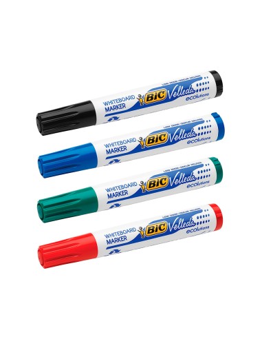 Rotulador bic velleda para pizarra negro punta...