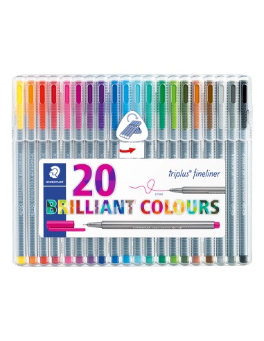 Rotulador staedtler triplus fineliner 334...