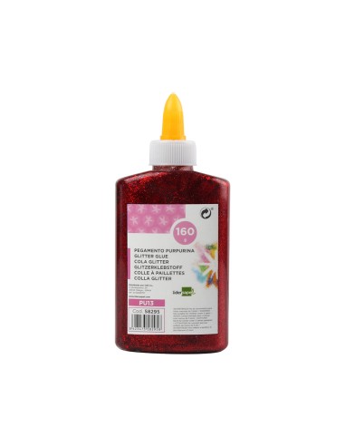 Purpurina pegamento liderpapel fantasia colores...