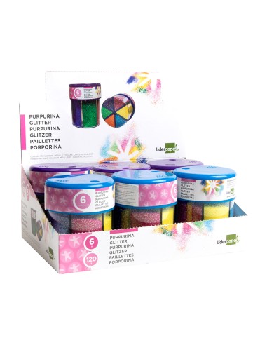 Purpurina liderpapel fantasia colores metalicos...