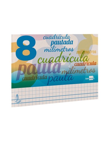 Libreta liderpapel pautaguia tapa cartoncillo...