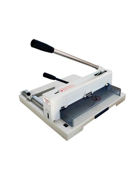 Guillotina yosan manual profesional largo del corte 370 mm capacidad 150 hojas