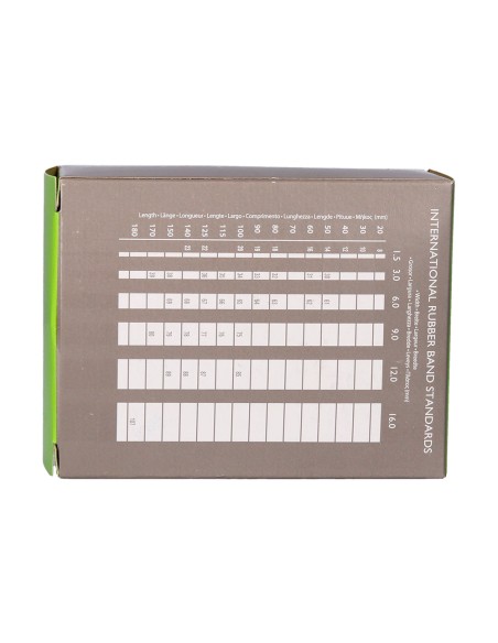 Gomillas elasticas q-connect 100 gr numero 15 150 x 2 mm