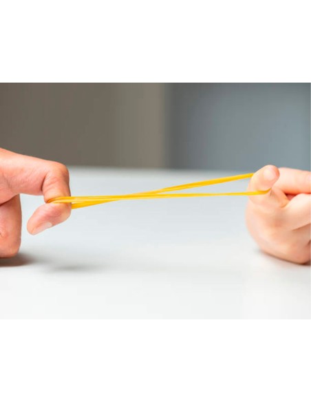Gomillas elasticas q-connect 100 gr numero 12 120 x 2 mm