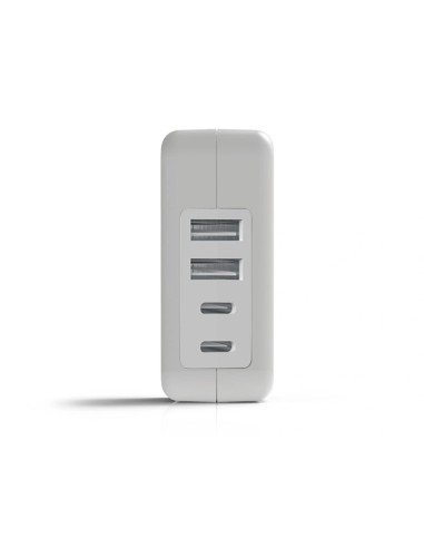 Cargador de pared groovy 2 usb + 2 usb-c 4.8a...