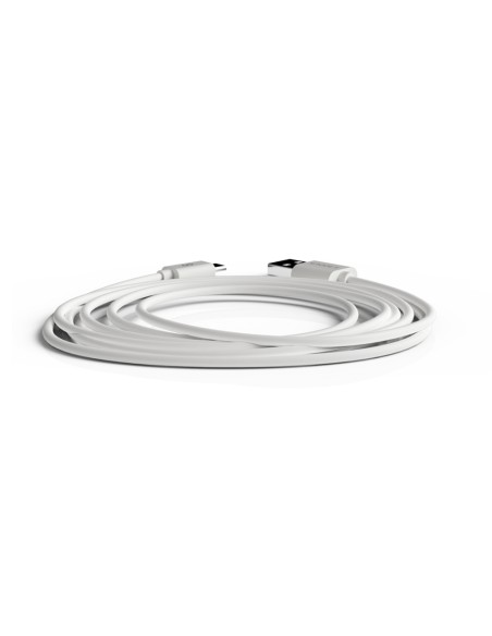 Cable groovy usb-a a micro usb longitud 1,5 m color blanco