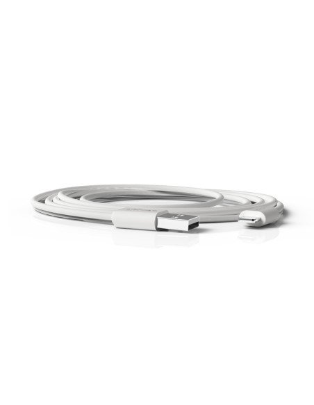 Cable groovy usb 2.0 a apple lightning longitud de cable 2 m color blanco