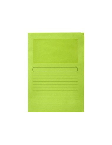 Subcarpeta cartulina q-connect din a4 verde con...