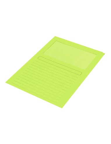 Subcarpeta cartulina q-connect din a4 verde con...