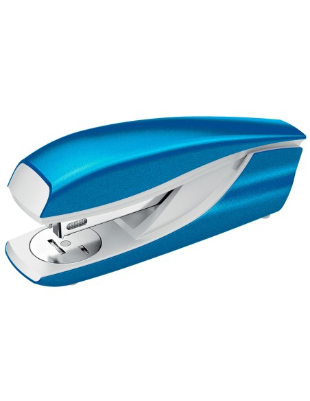 Grapadora petrus mod 635 wow azul metalizada capacidad 30 hojas
