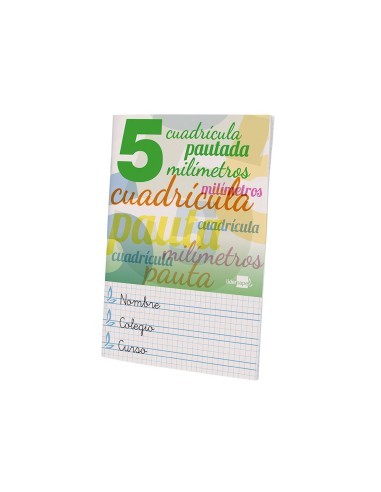 Libreta liderpapel pautaguia tapa cartoncillo...