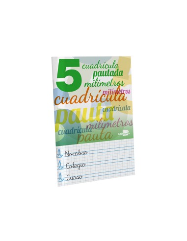 Libreta liderpapel pautaguia tapa cartoncillo...
