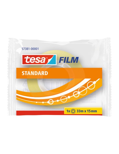 Cinta adhesiva tesa standard 33 m x 15 mm