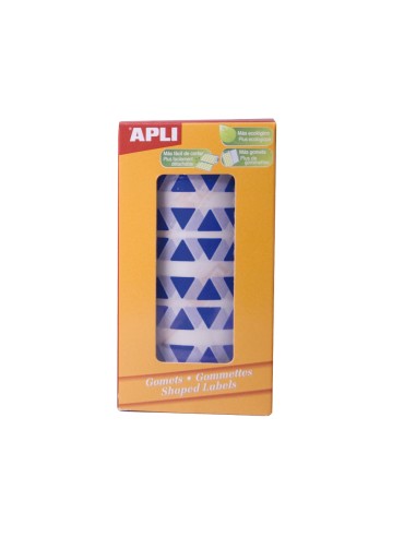 Gomets autoadhesivos triangulares 21x21x21 mm...