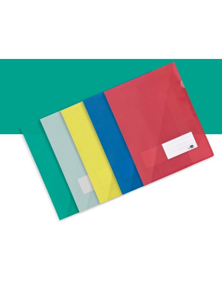 Carpeta liderpapel dossier a4 uñero color rojo
