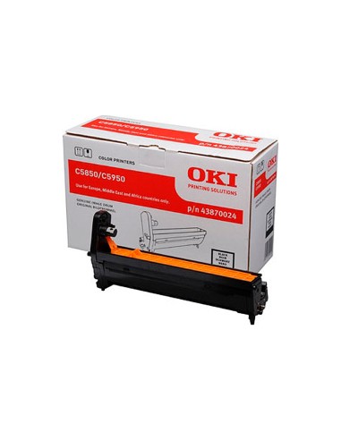 Tambor oki c5850/5950 negro 20000 paginas