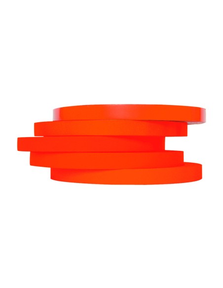 Cinta adhesiva q-connect 66 m x 9 mm roja para cerrar bolsas