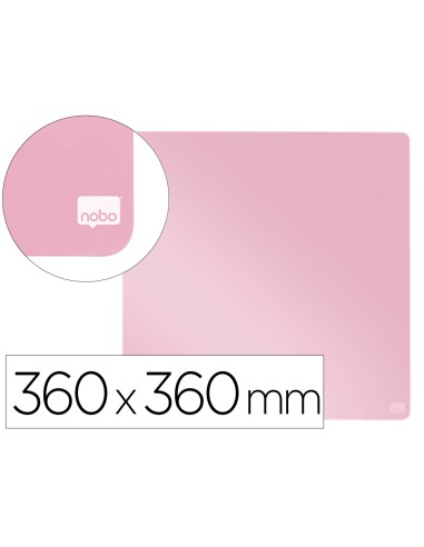 Pizarra nobo magnetica para el hogar color rosa...