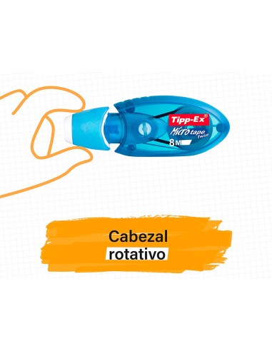 Corrector tipp-ex micro tape twist 5 mm x 8 m