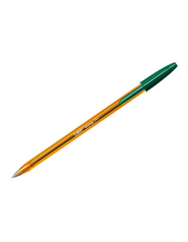 Boligrafo bic cristal punta fina verde