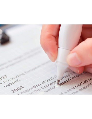 Corrector q-connect lapiz con punta metalica 8 ml