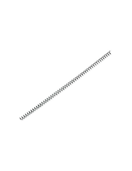 Espiral metalico yosan negro paso 64 5:1 6 mm calibre 1,00 mm