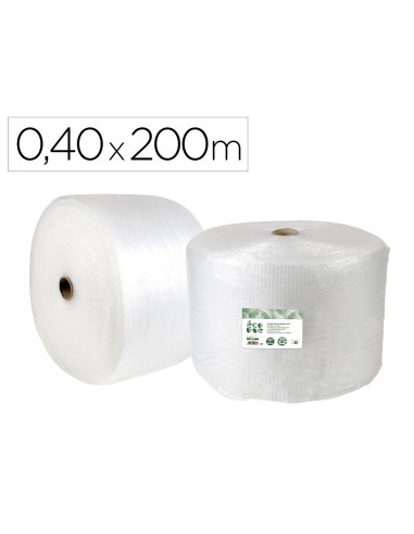 Plastico burbuja liderpapel ecouse 0.40x200m...