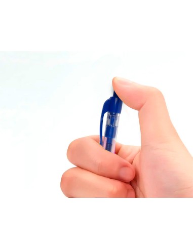 Boligrafo q-connect retractil con sujecion de...