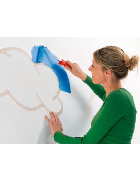 Cinta adhesiva q-connect para pintar 50 m x 24 mm