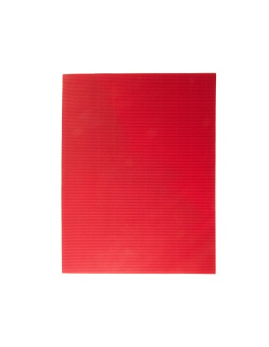 Carton ondulado liderpapel 50 x 70cm 320 g rojo